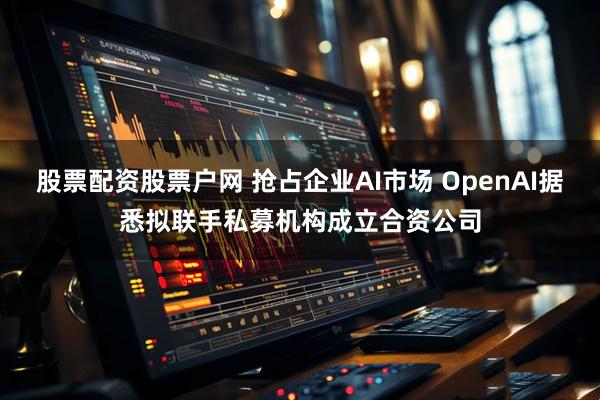 股票配资股票户网 抢占企业AI市场 OpenAI据悉拟联手私募机构成立合资公司